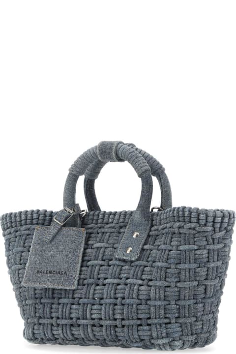 Bags Sale for Women Balenciaga Denim Bistro Xs Handbag