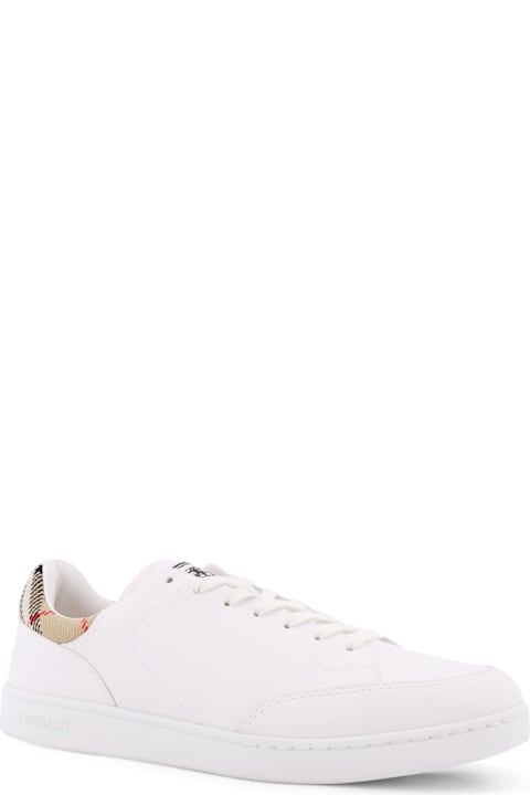 Burberry Set Leather Sneakers
