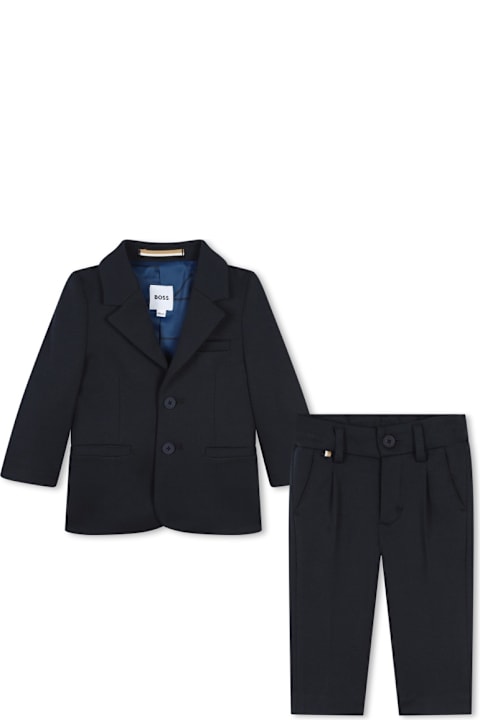 Hugo Boss Jumpsuits for Boys Hugo Boss Shirt+sweater Suit