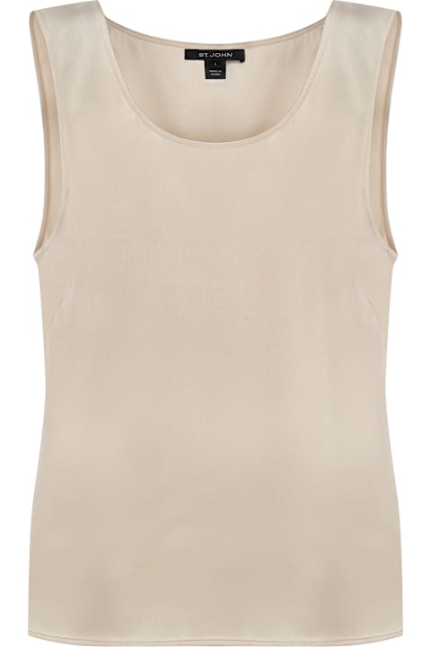 Alfieri & St.John Clothing for Women Alfieri & St.John Satin Tank Top