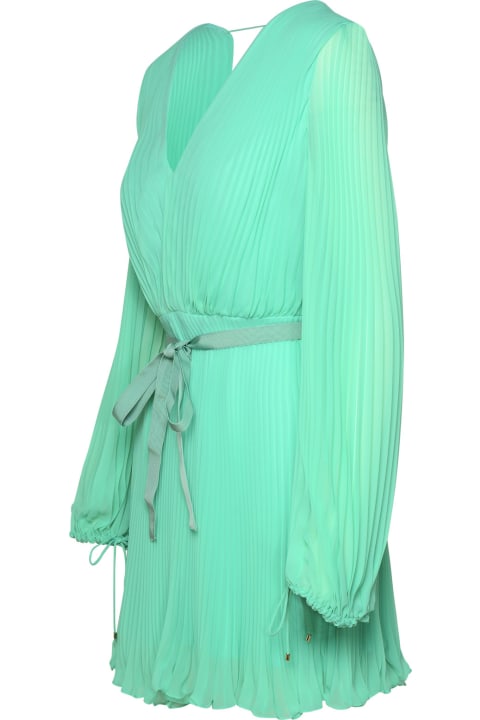 Max Mara for Women Max Mara 'visita' Green Polyester Dress