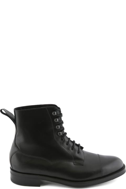 Edward Green Boots for Men Edward Green Black Calf Boot