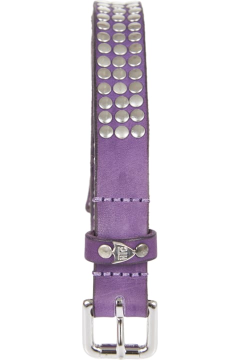 Purple 300 Studs Belt