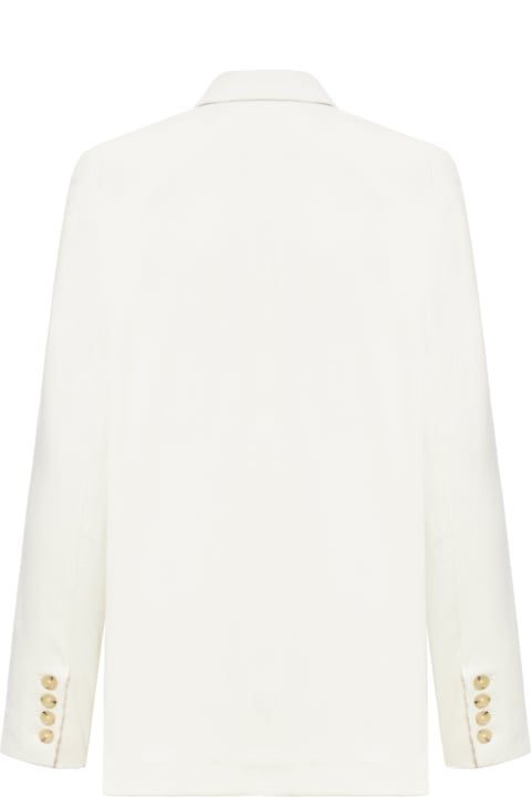 Totême Coats & Jackets for Women Totême Silk Cotton Cord Blazer