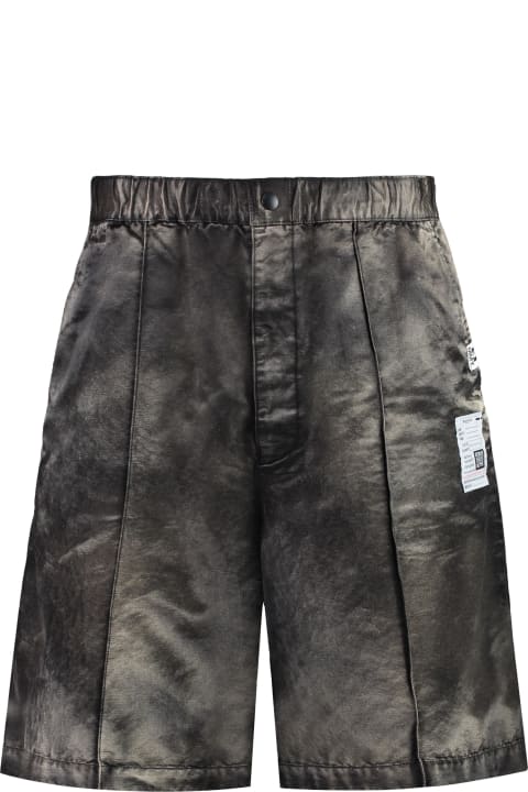 Mihara Yasuhiro Pants for Men Mihara Yasuhiro Satin Shorts