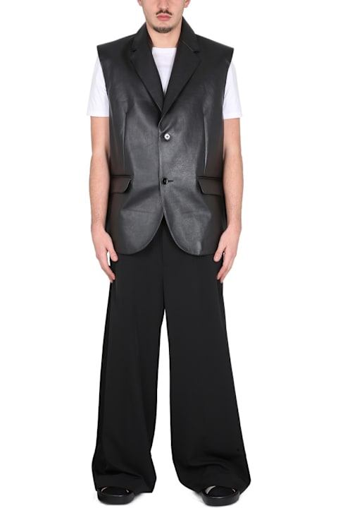 أدوات منزلية MM6 Maison Margiela Leather Vest