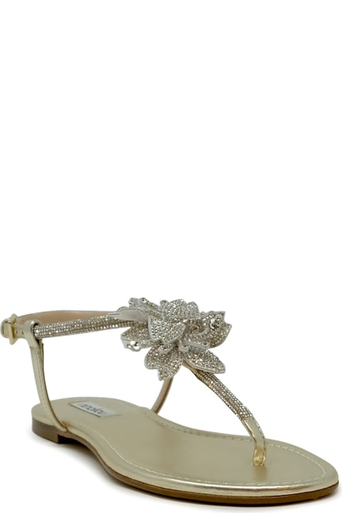 Ninalilou Shoes for Women Ninalilou Ninalilou Nappa Flat Sandal
