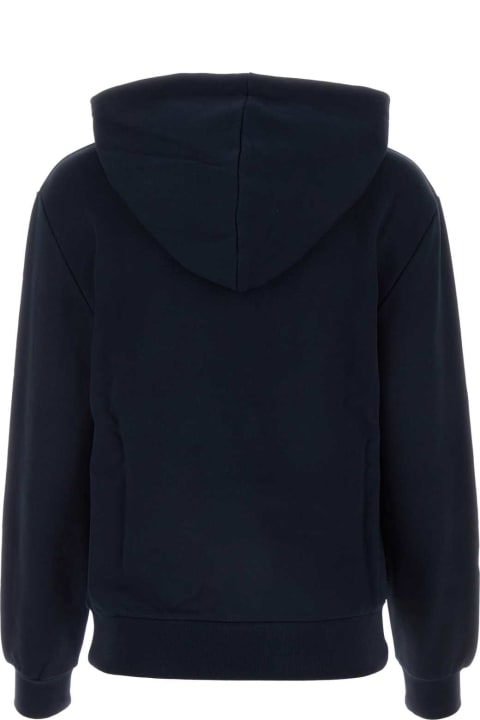 Fleeces & Tracksuits for Women A.P.C. Midnight Blue Cotton Sweatshirt