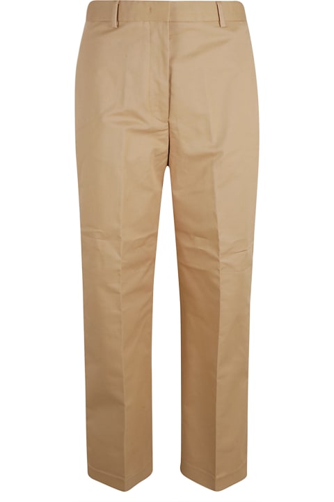 Homeware Fabiana Filippi Cotton Gabardine Wide Leg Trousers