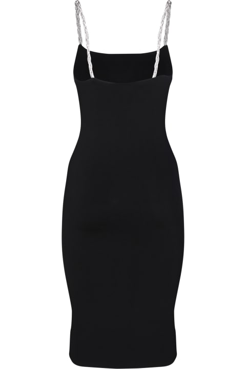 Fashion for Women Alice + Olivia Crystal Knit Midi Dress In Black - Alice + Olivia