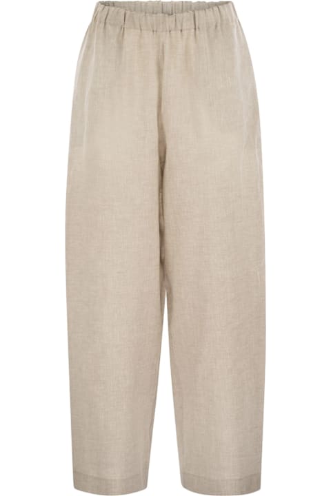 Fabiana Filippi Fleeces & Tracksuits for Women Fabiana Filippi Linen Trousers