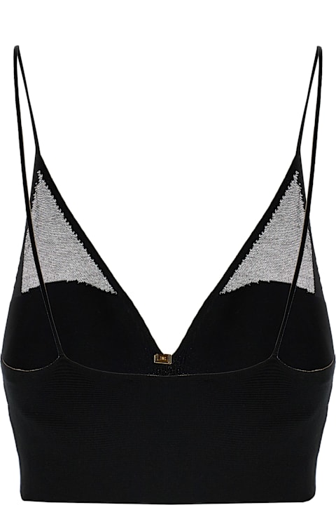 Homeware Elisabetta Franchi Transparent Top