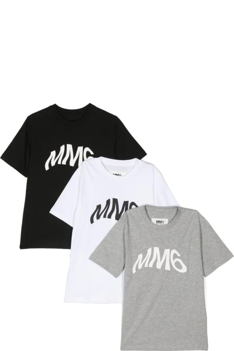 Fashion for Men MM6 Maison Margiela Mm6t46u Three-pack Short Sleeve T-shirt