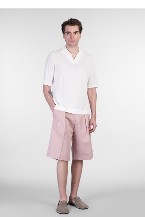Briglia 1949 Clothing for Men Briglia 1949 Bedfords Shorts In Rose-pink Cotton