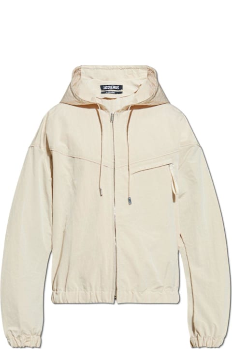 Jacquemus Coats & Jackets for Men Jacquemus Hooded Zip-up Jacket