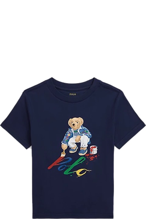 Ralph Lauren for Kids Ralph Lauren Polo Shirt Bear In Jearsy
