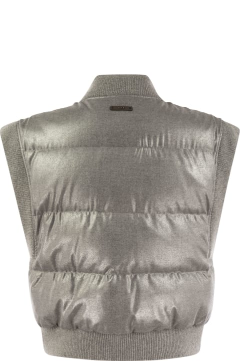 Peserico Coats & Jackets for Women Peserico Down Cropped Vest