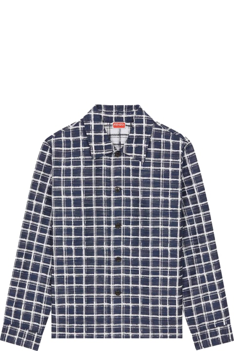Kenzo Coats & Jackets for Men Kenzo Checked Shirt