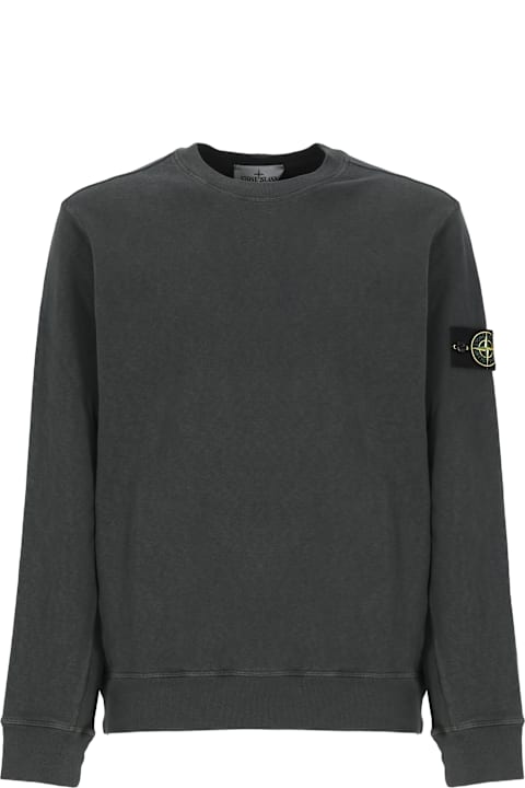 Stone Island Fleeces & Tracksuits for Men Stone Island Logoed Sweatshirt