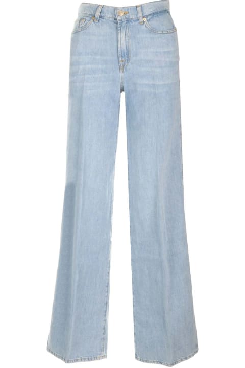Fashion for Women 7 For All Mankind Light Blue 'lotta' Jeans