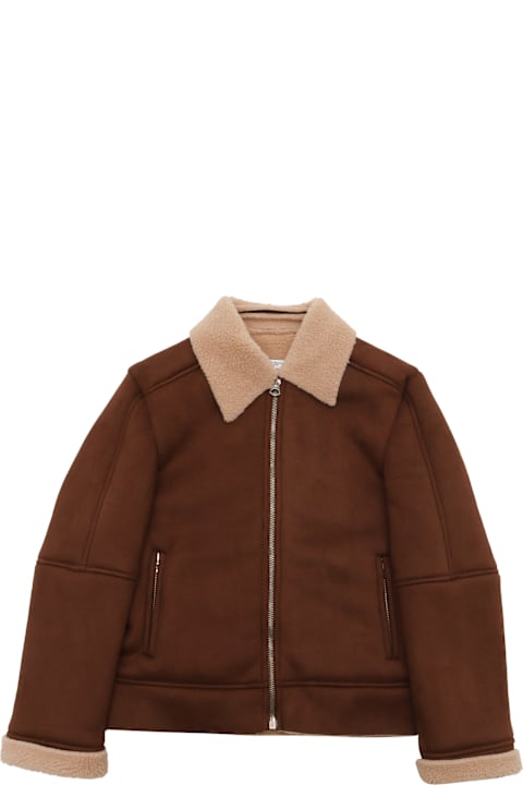 Paolo Pecora for Boys Paolo Pecora Boy Eco Shearling Coat
