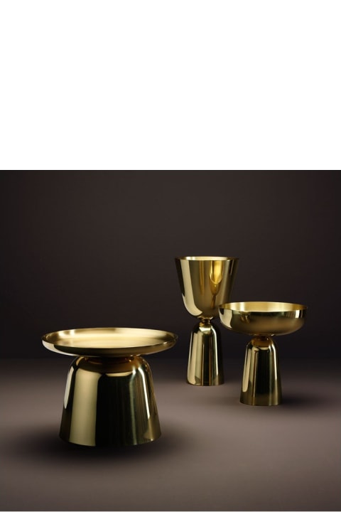 Tableware Ghidini 1961 Flirt Collection - Joe&ema Polished Brass