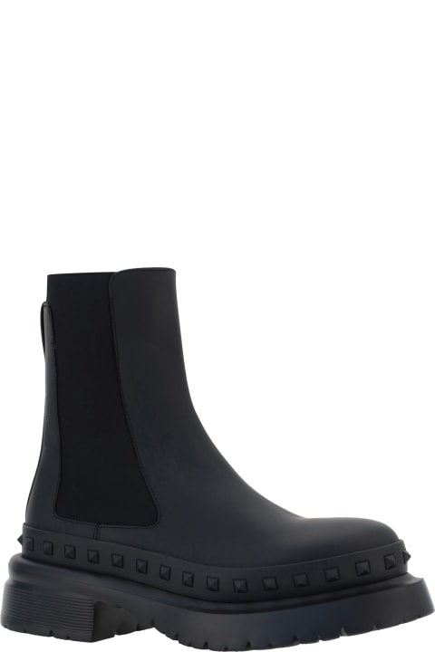 Boots for Men Valentino Garavani 'rockstud M-way' Boot