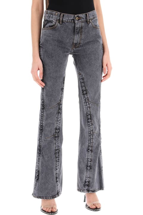 Y/Project for Women Y/Project Hook-and-eye Flared Jeans