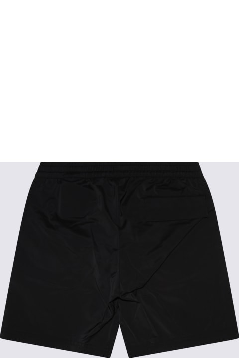 Palm Angels Bottoms for Girls Palm Angels Black Shorts