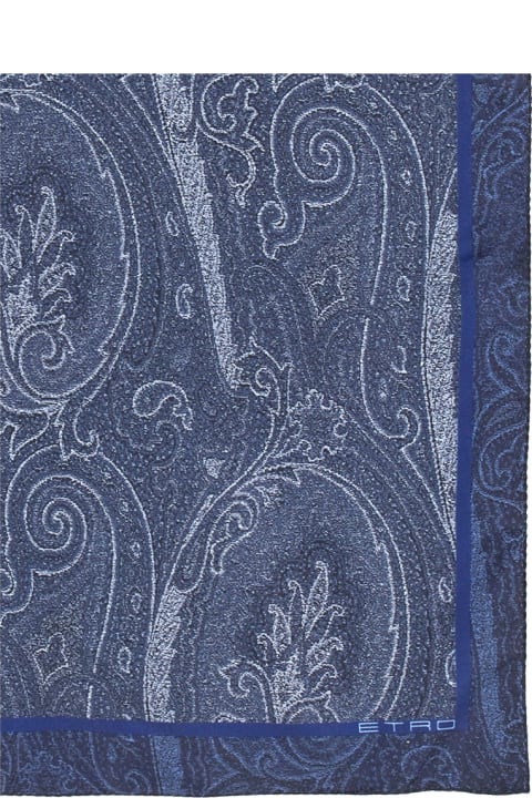 Etro Scarves for Women Etro Paisley Pocket Handkerchief