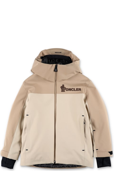 Homeware Moncler Grenoble Moncler Grenoble Kids Moriond Ski Jacket Beige