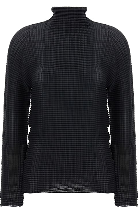 Issey Miyake 'wooly Pleats' Blouse