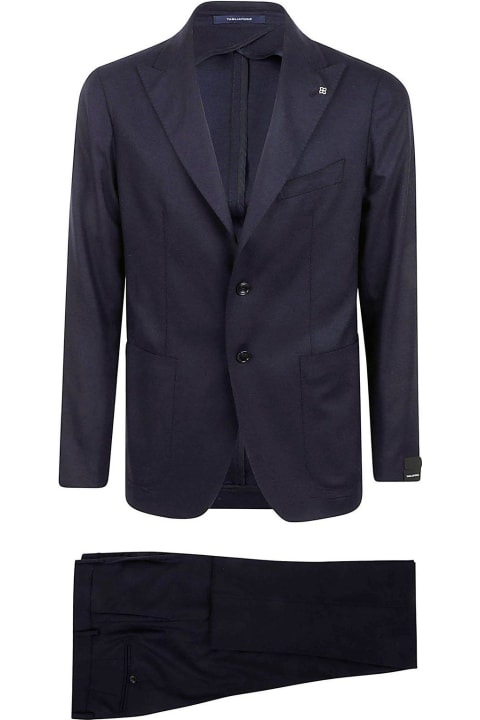 Tagliatore Suits for Men Tagliatore Single-breasted Two-piece Suit Set
