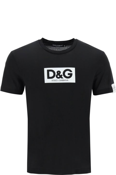 Dolce & Gabbana Topwear for Men Dolce & Gabbana Logo Patch T-shirt