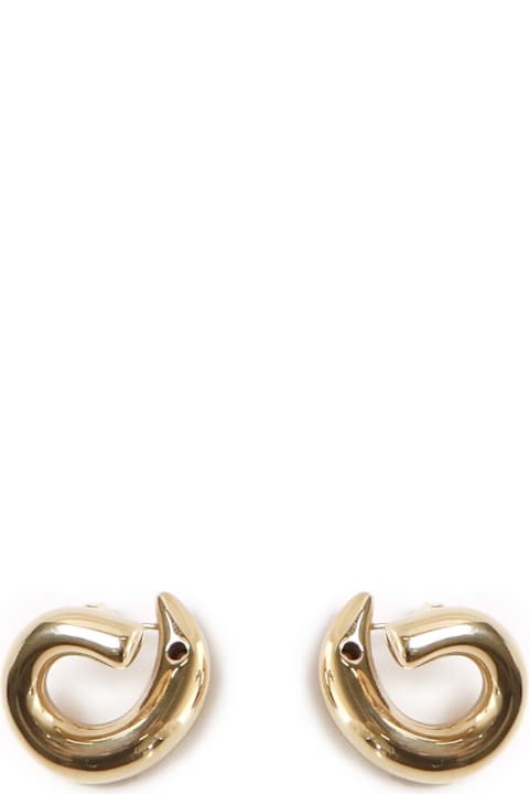 Jewelry for Women Bottega Veneta Gold Tone Metal Earrings