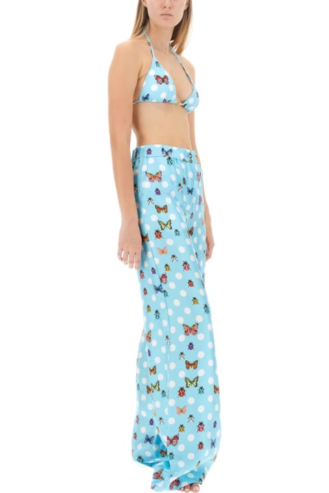 Versace Clothing for Women Versace Bikini Top With Butterflies