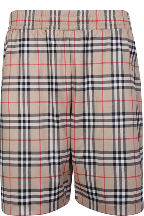 Burberry Pants for Men Burberry Check Shorts