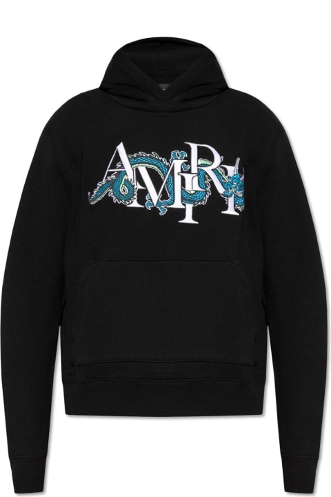 Fleeces & Tracksuits for Men AMIRI Logo Patch Hoodie