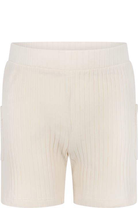 Ivory Shorts For Girl