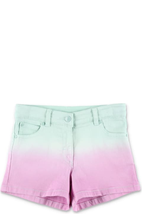 Bottoms for Girls Stella McCartney Kids Ombré Denim Shorts