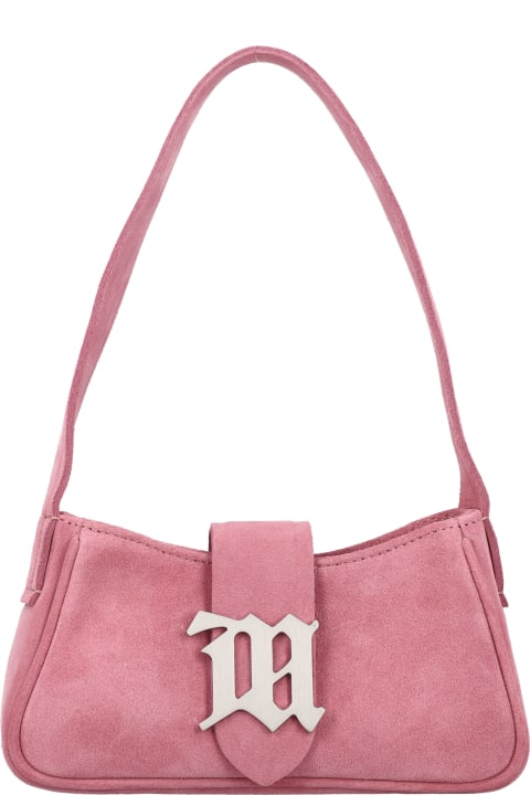 MISBHV Mini 90's Leather Shoulder Bag in Pink