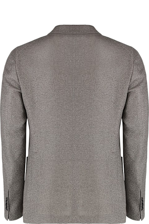 Tagliatore for Men Tagliatore Double-breasted Wool And Silk Jacket