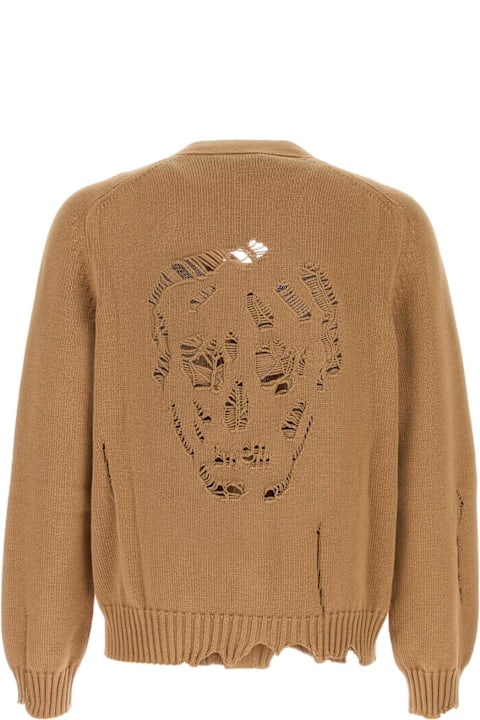 Fashion for Men Alexander McQueen Biscuit Cotton Cardigan