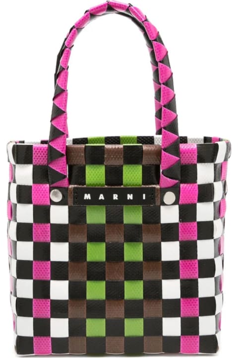 Accessories & Gifts for Girls Marni Mw55f Micro Basket Bag
