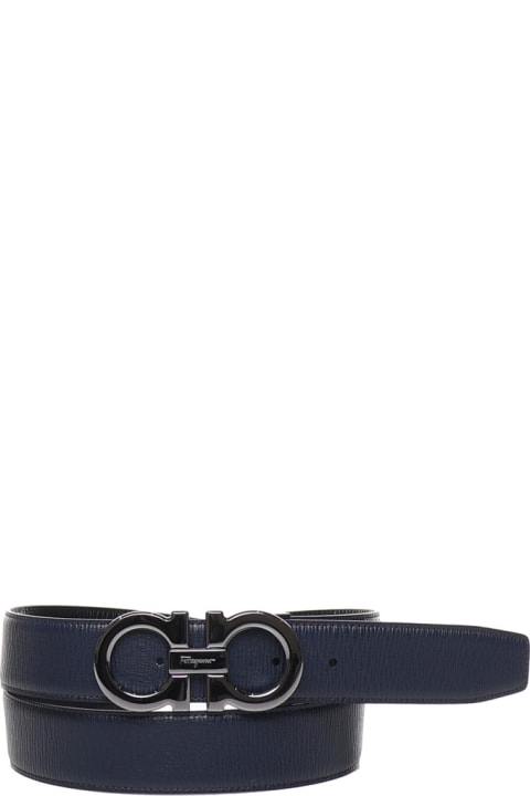 Belts for Men Ferragamo Gancini Reversible And Adjustable Belt