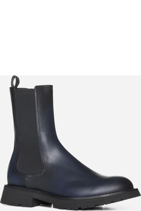 Fashion for Men Alexander McQueen Leather Chelsea Boots