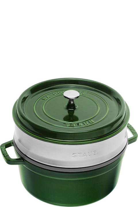 Tableware Staub Cocotte Con Cestello A Vapore Rotonda