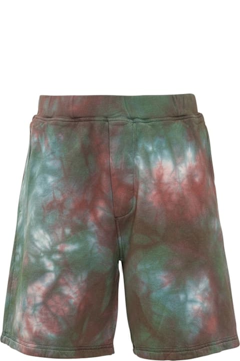 أدوات منزلية Dsquared2 Cotton Tie-dye Shorts