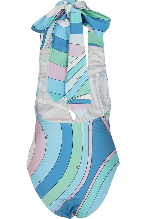 Swimwear for Women Pucci Swimsuit - Shiny Lycra