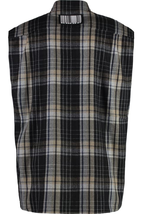 VETEMENTS Shirts for Men VETEMENTS Checked Flannel Shirt